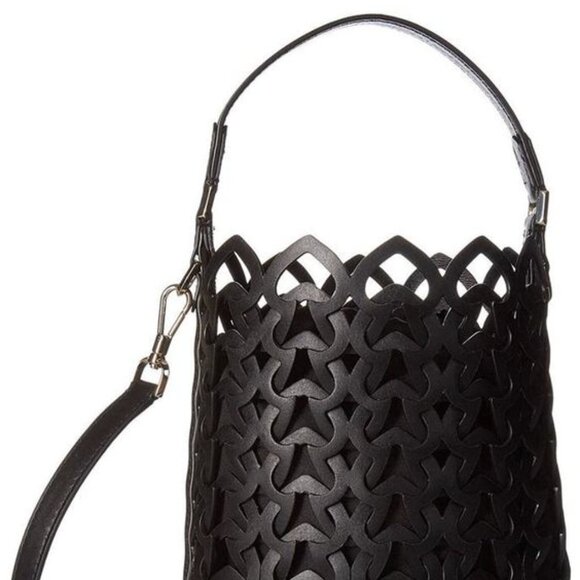 Kate Spade Leather Black Bucket Bag Like New - Picture 3 of 4